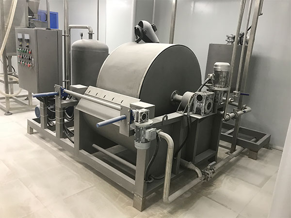 Pieni Rotary Drum -suodatin