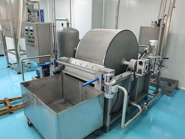 Pieni Rotary Drum -suodatin